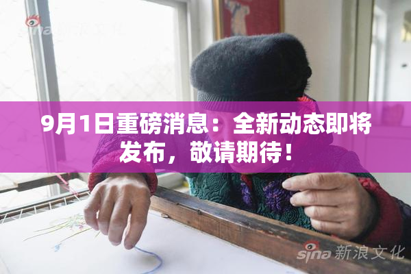 9月1日重磅消息：全新动态即将发布，敬请期待！