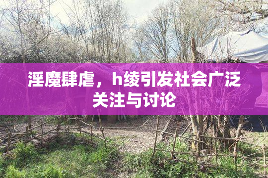 淫魔肆虐，h绫引发社会广泛关注与讨论