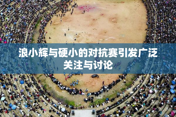 浪小辉与硬小的对抗赛引发广泛关注与讨论