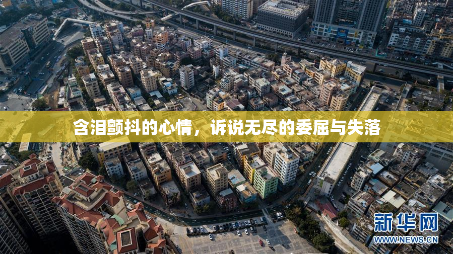 含泪颤抖的心情，诉说无尽的委屈与失落