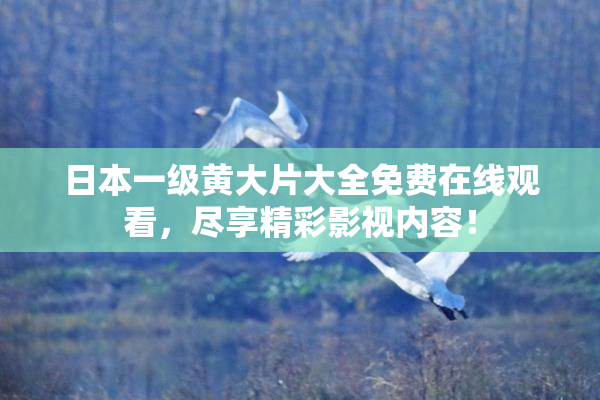 日本一级黄大片大全免费在线观看，尽享精彩影视内容！