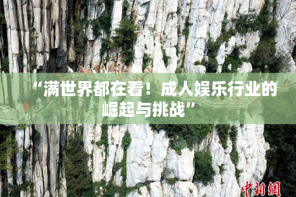 “满世界都在看！成人娱乐行业的崛起与挑战”