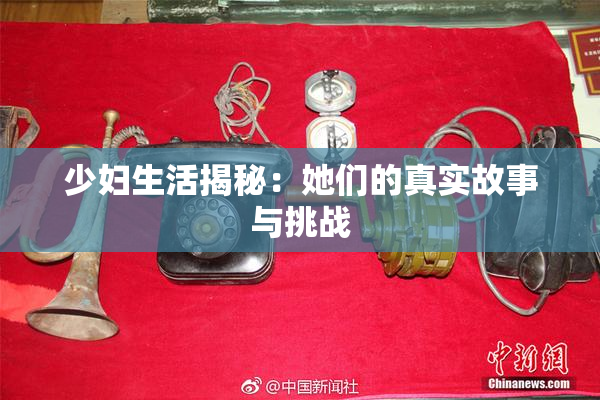 少妇生活揭秘：她们的真实故事与挑战