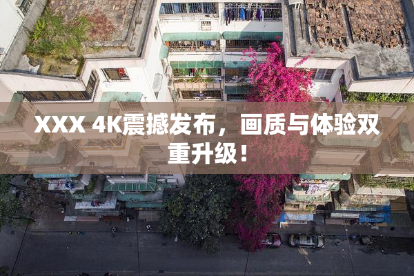 XXX 4K震撼发布，画质与体验双重升级！