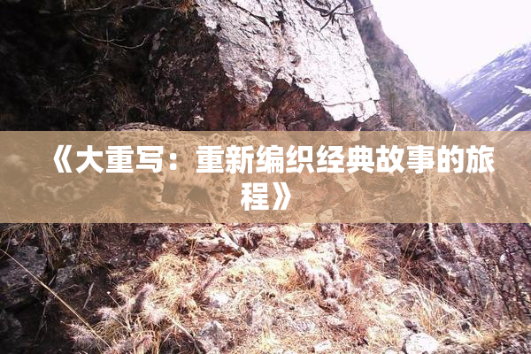 《大重写：重新编织经典故事的旅程》