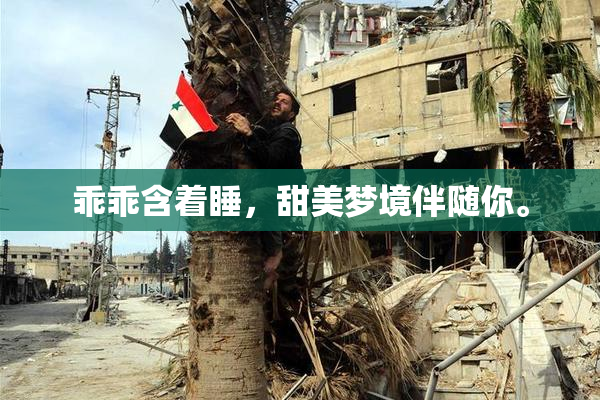 乖乖含着睡，甜美梦境伴随你。