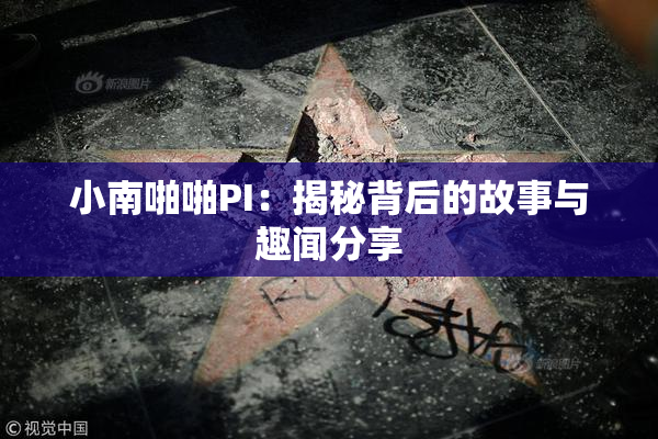 小南啪啪PI：揭秘背后的故事与趣闻分享