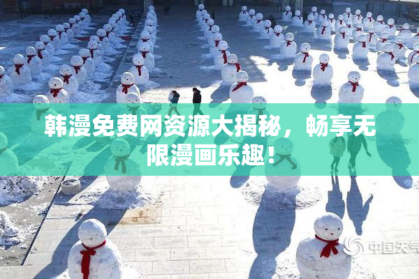 韩漫免费网资源大揭秘，畅享无限漫画乐趣！