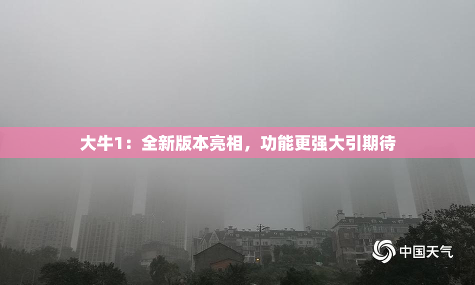 大牛1：全新版本亮相，功能更强大引期待