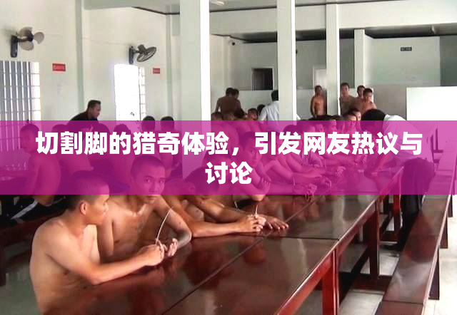 切割脚的猎奇体验，引发网友热议与讨论