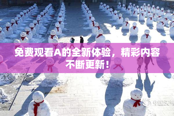 免费观看A的全新体验，精彩内容不断更新！
