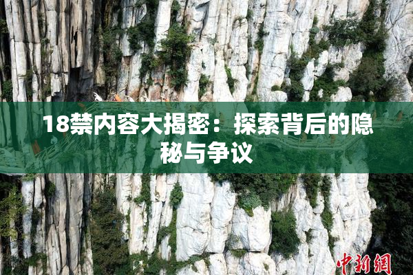 18禁内容大揭密：探索背后的隐秘与争议