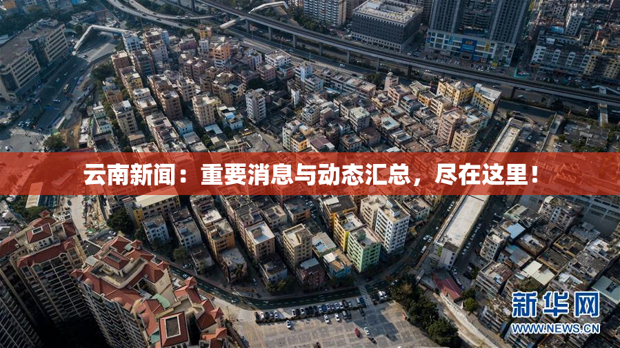 云南新闻：重要消息与动态汇总，尽在这里！