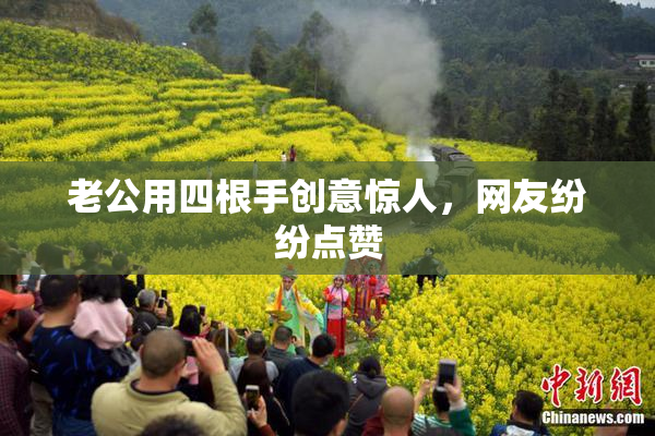 老公用四根手创意惊人，网友纷纷点赞