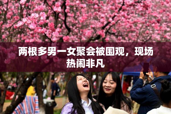 两根多男一女聚会被围观，现场热闹非凡