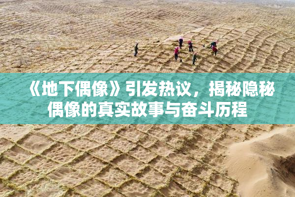 《地下偶像》引发热议，揭秘隐秘偶像的真实故事与奋斗历程