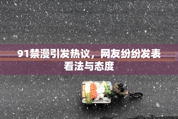 91禁漫引发热议，网友纷纷发表看法与态度