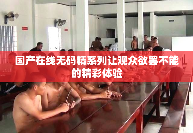国产在线无码精系列让观众欲罢不能的精彩体验