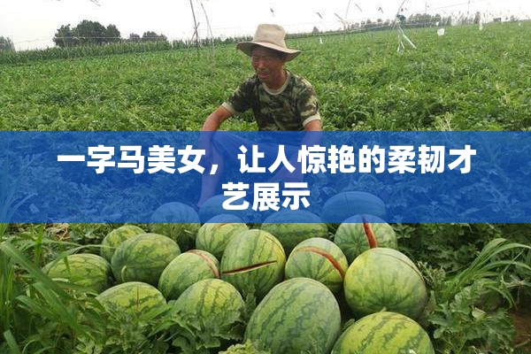 一字马美女，让人惊艳的柔韧才艺展示