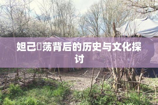 妲己婬荡背后的历史与文化探讨