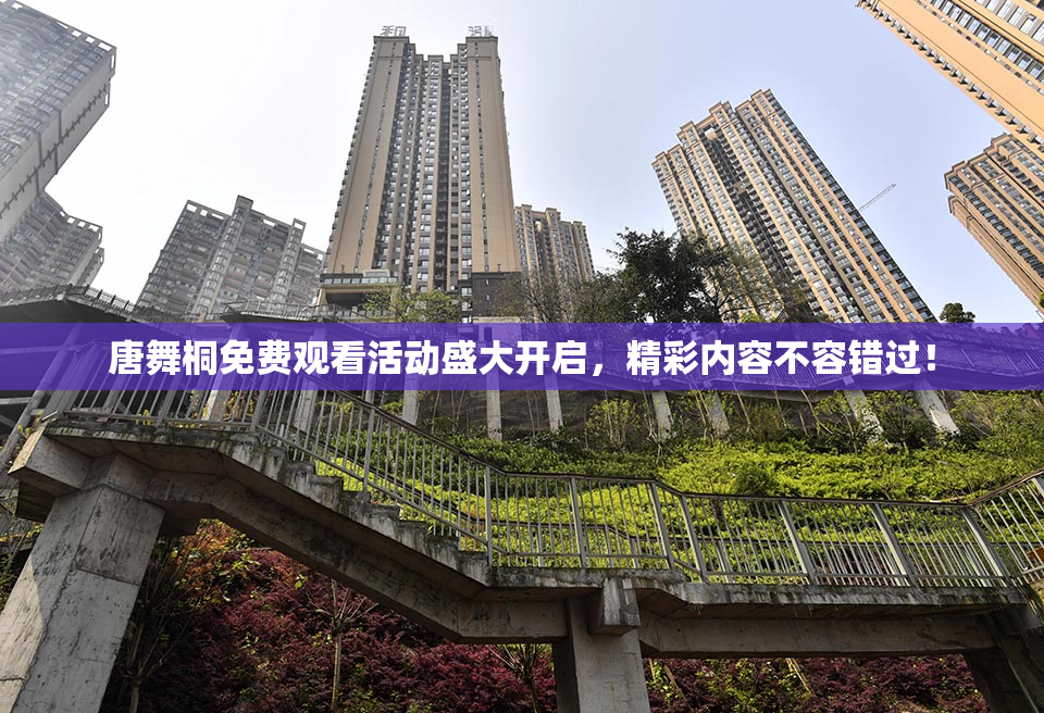 唐舞桐免费观看活动盛大开启，精彩内容不容错过！