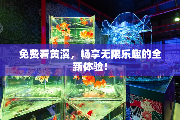 免费看黄漫，畅享无限乐趣的全新体验！