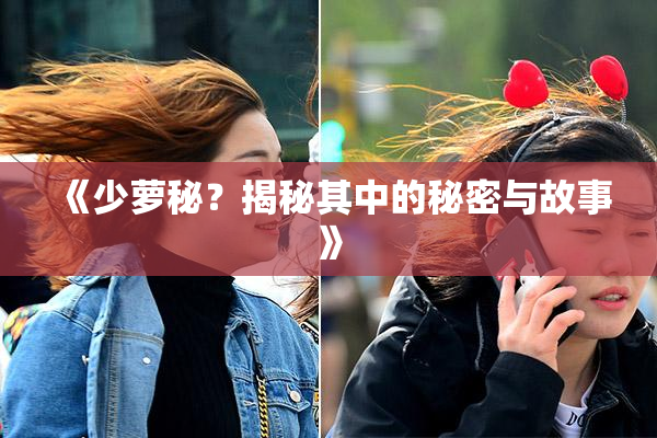 《少萝秘？揭秘其中的秘密与故事》