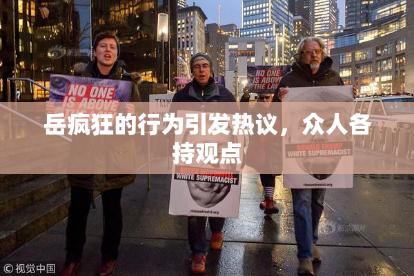 岳疯狂的行为引发热议，众人各持观点