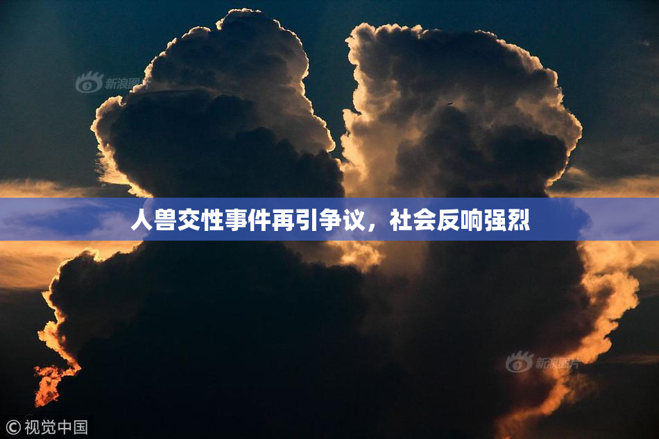 人兽交性事件再引争议，社会反响强烈