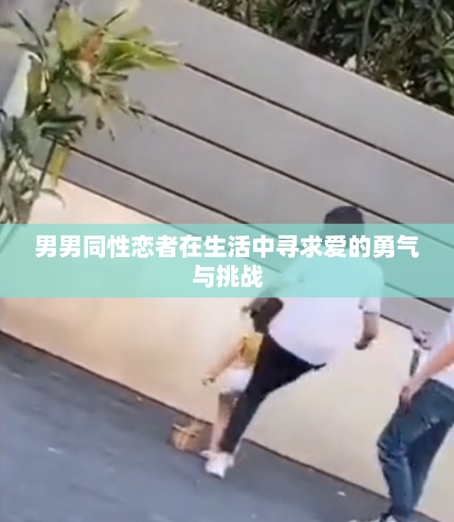 男男同性恋者在生活中寻求爱的勇气与挑战
