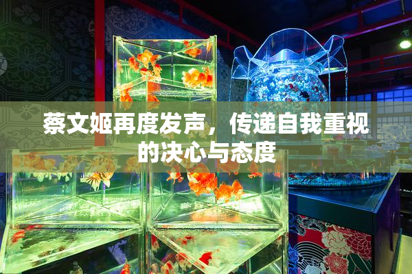 蔡文姬再度发声，传递自我重视的决心与态度