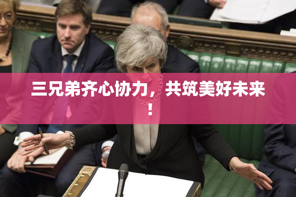 三兄弟齐心协力，共筑美好未来！