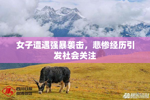 女子遭遇强暴袭击，悲惨经历引发社会关注