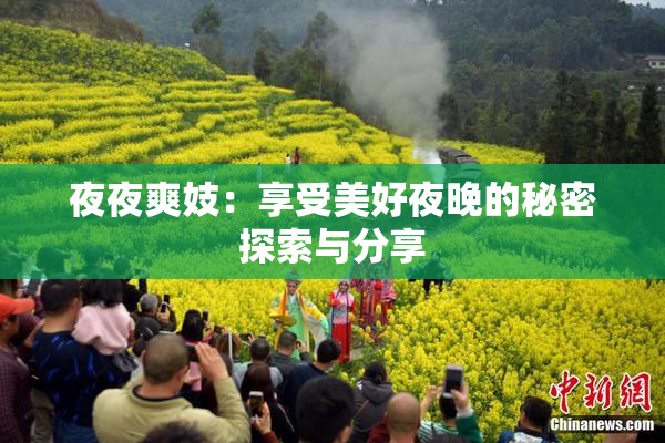 夜夜爽妓：享受美好夜晚的秘密探索与分享