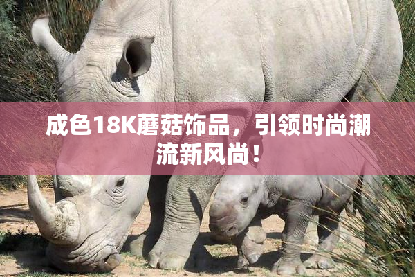 成色18K蘑菇饰品，引领时尚潮流新风尚！