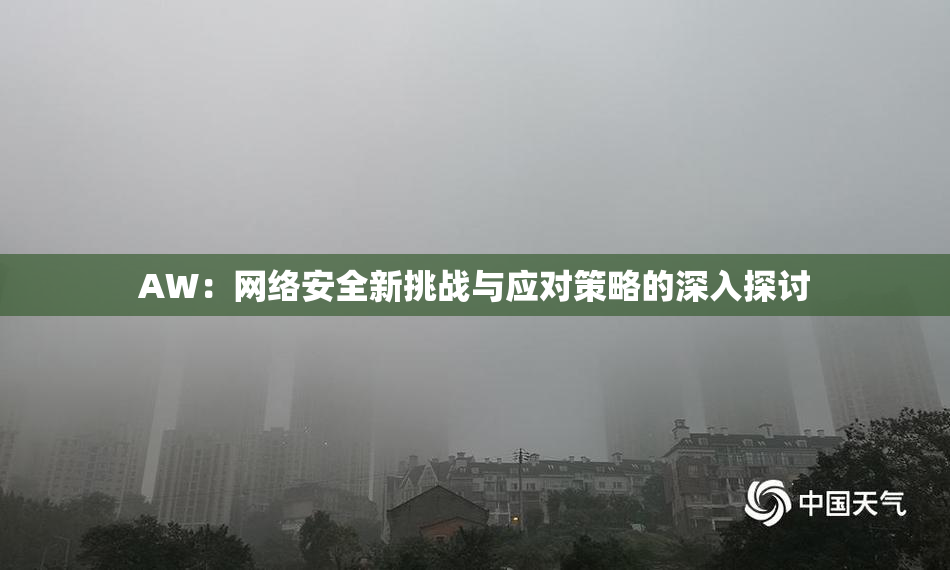 AW：网络安全新挑战与应对策略的深入探讨