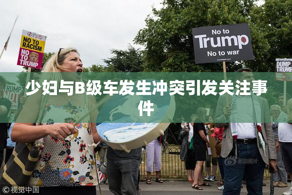 少妇与B级车发生冲突引发关注事件
