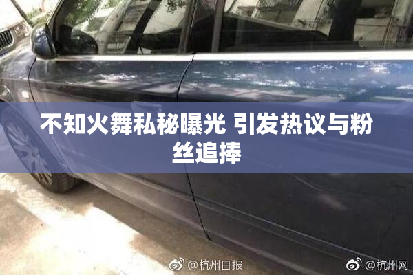 不知火舞私秘曝光 引发热议与粉丝追捧