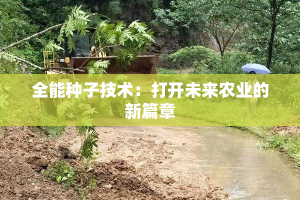 全能种子技术：打开未来农业的新篇章