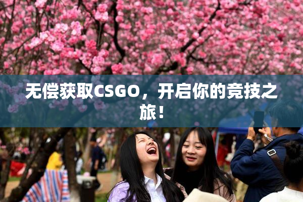 无偿获取CSGO，开启你的竞技之旅！