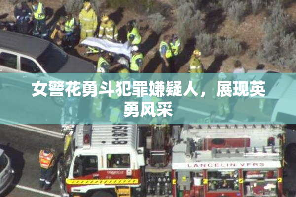 女警花勇斗犯罪嫌疑人，展现英勇风采