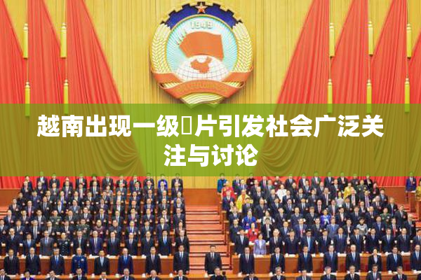 越南出现一级婬片引发社会广泛关注与讨论