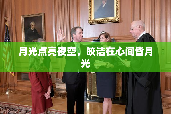 月光点亮夜空，皎洁在心间皆月光