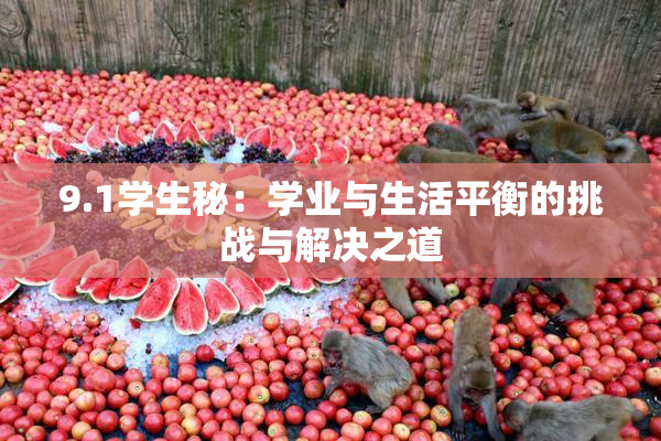 9.1学生秘：学业与生活平衡的挑战与解决之道