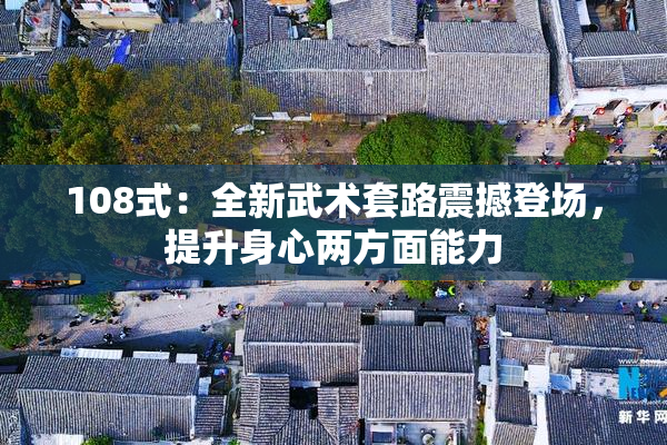 108式：全新武术套路震撼登场，提升身心两方面能力