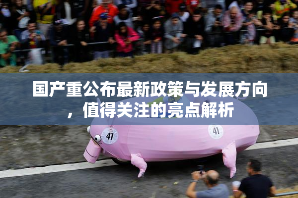 国产重公布最新政策与发展方向，值得关注的亮点解析