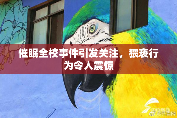 催眠全校事件引发关注，猥亵行为令人震惊