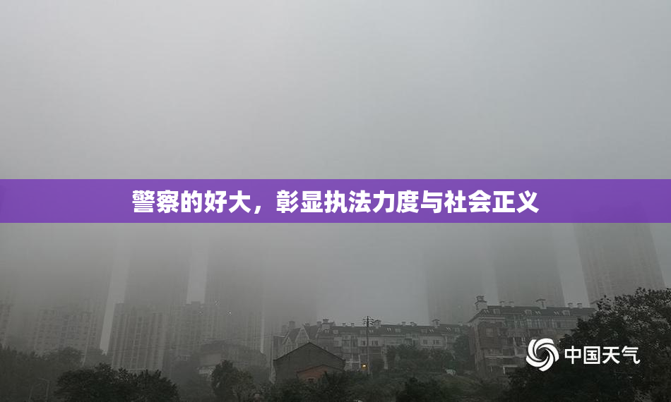 警察的好大，彰显执法力度与社会正义