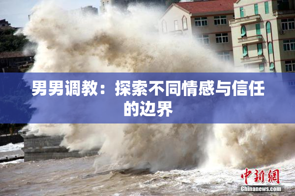 男男调教：探索不同情感与信任的边界