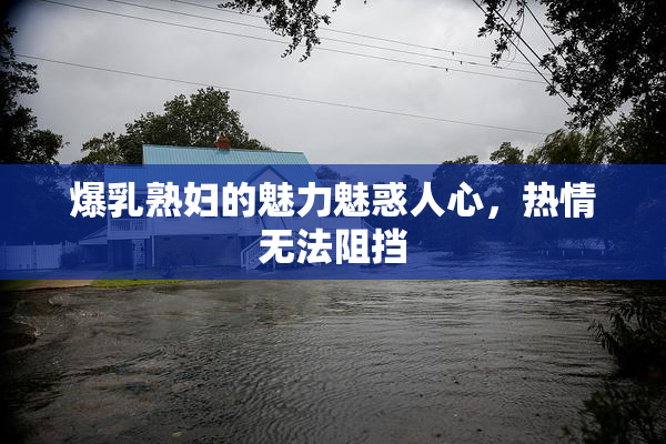 爆乳熟妇的魅力魅惑人心，热情无法阻挡